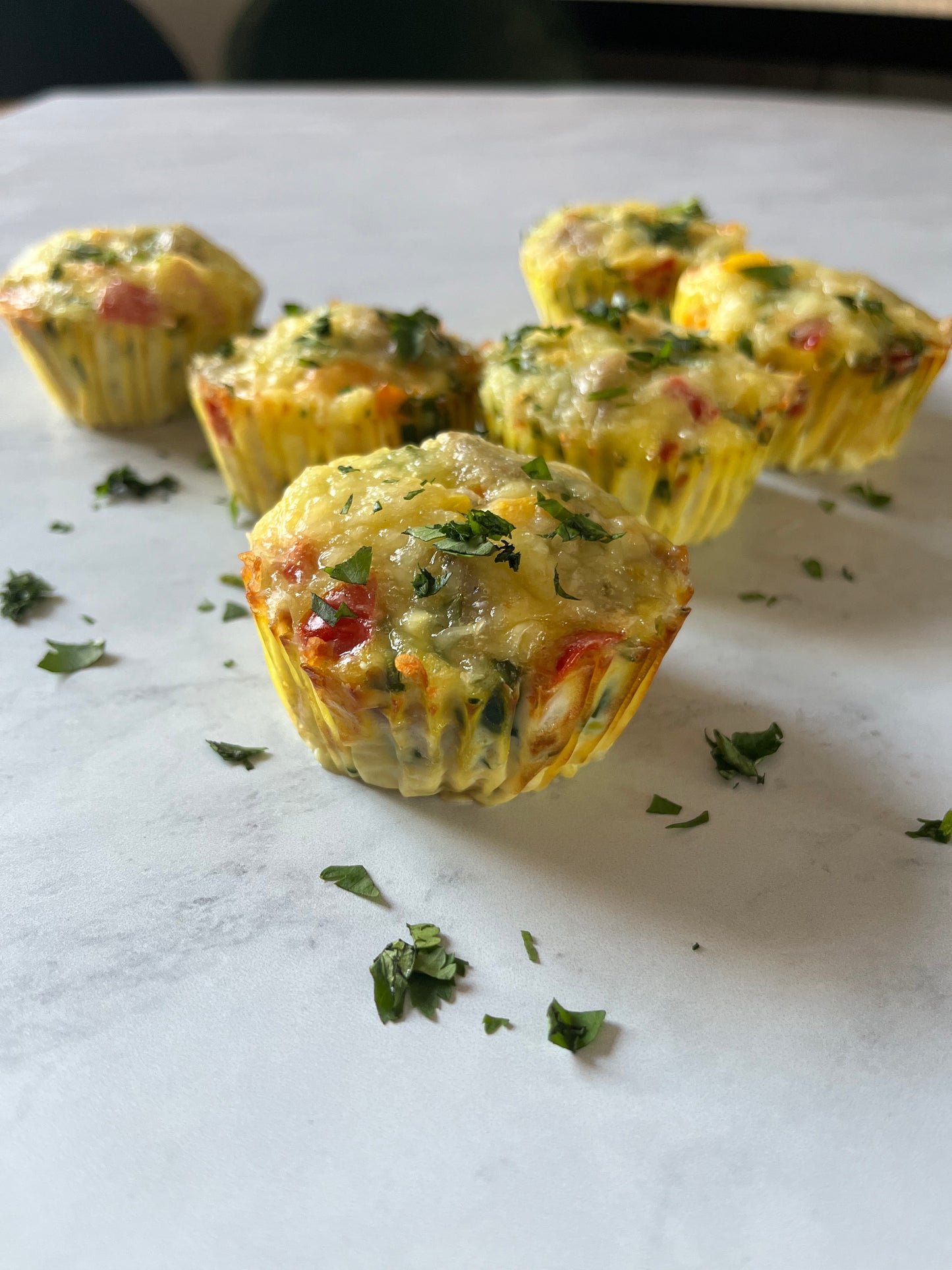 Spinach and Kale Egg Bites with Sunworks Farms Breakfast Sausage