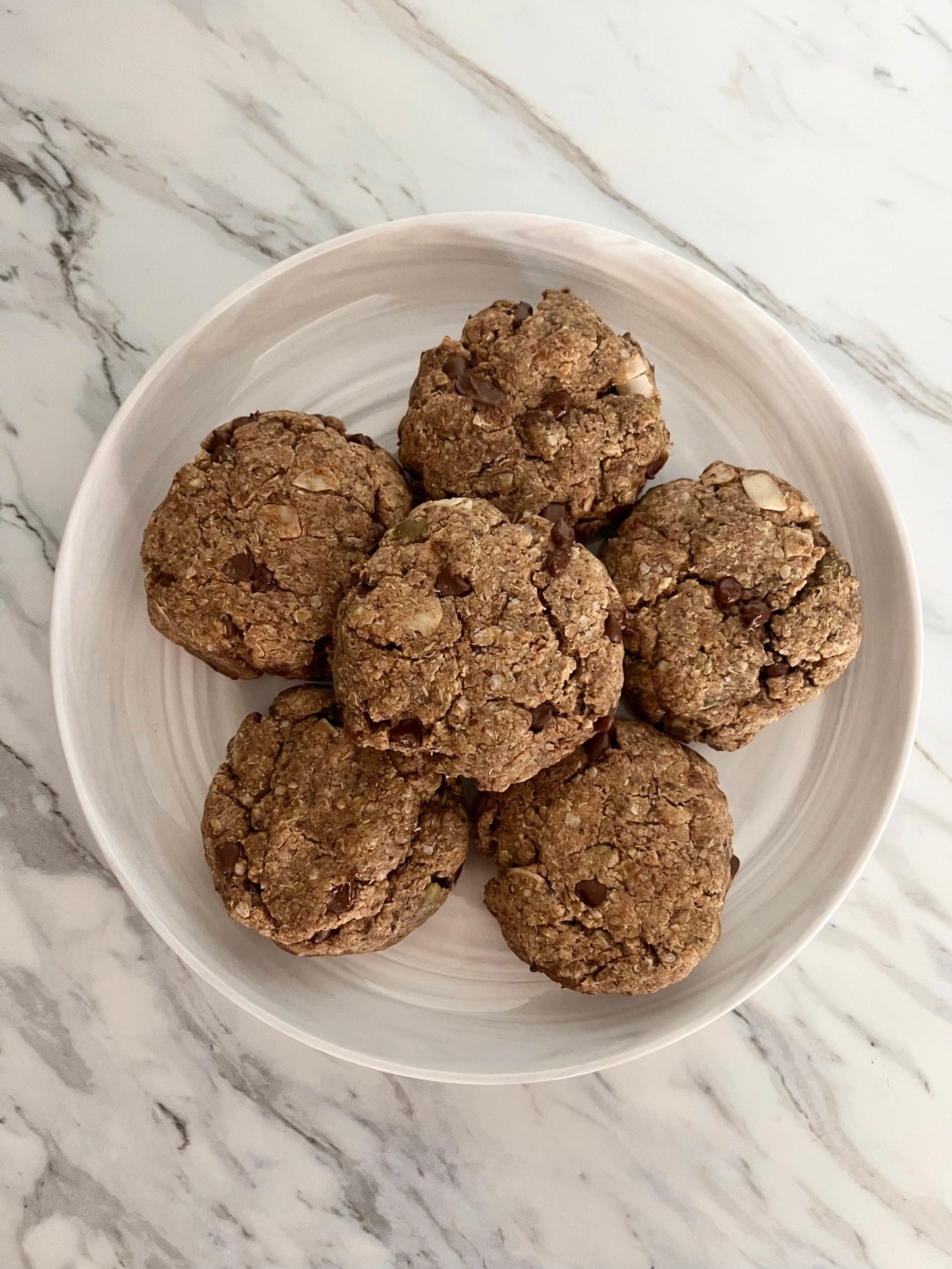“Finish Line” Breakfast Cookies (Vegan)