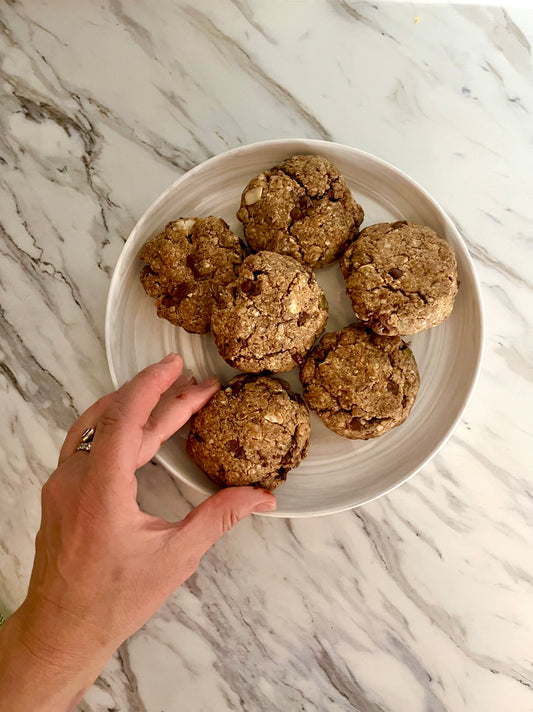 “Finish Line” Breakfast Cookies (Vegan)