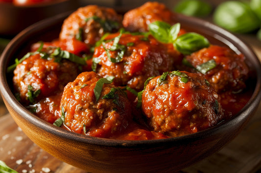 Beef Meatballs in Marinara Sauce