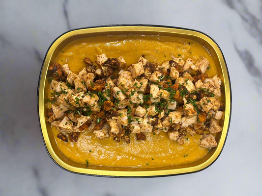 Smokey Sweet Potato Chicken Chowder